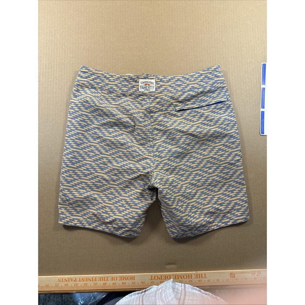 Faherty 7" Board Shorts Swimwear Beach Island Mens Size 29